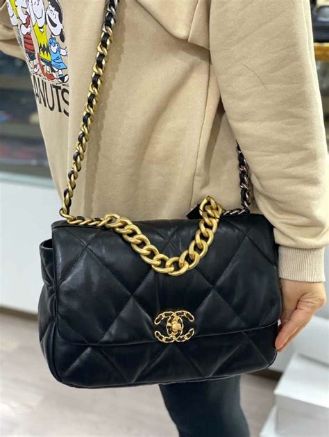 medium chanel purse|chanel 19 flap bag small.